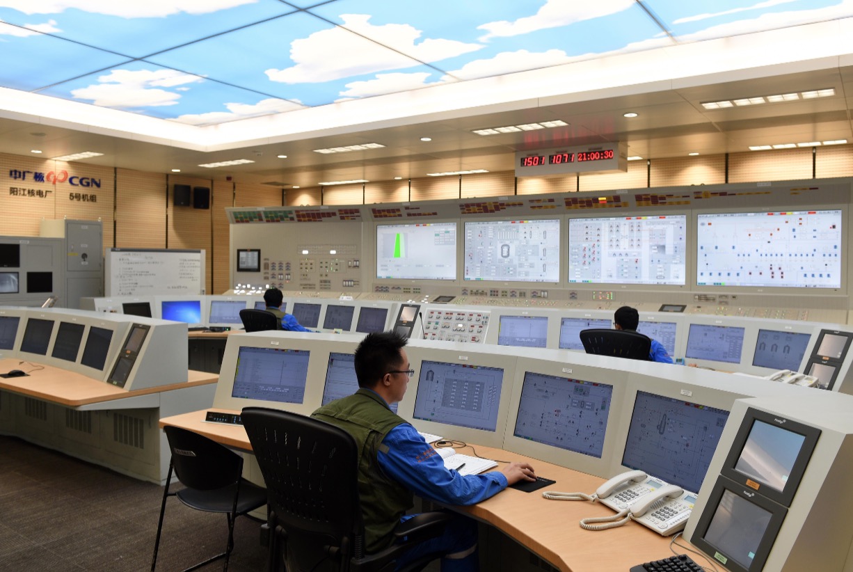 阳江核电站5号机组“和睦系统”模拟机